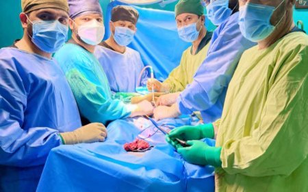 First acetabulum surgery performed at Gilgit hospital