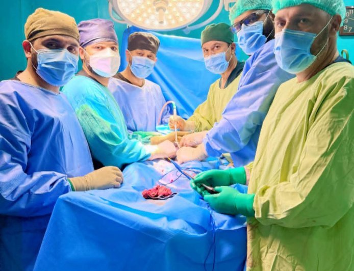 First acetabulum surgery performed at Gilgit hospital