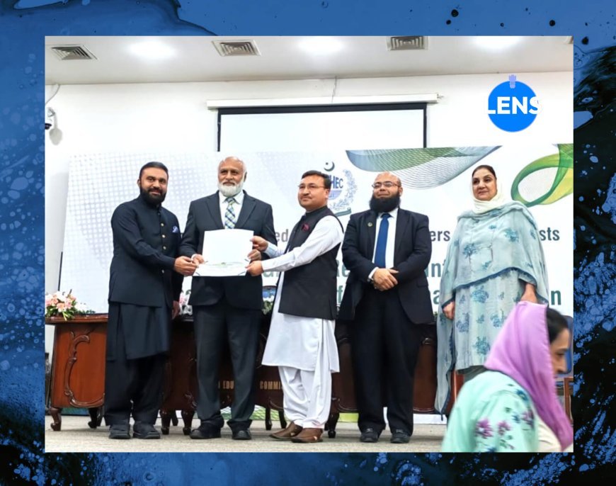 HEC Recognizes Asad as Distinguished Scientist