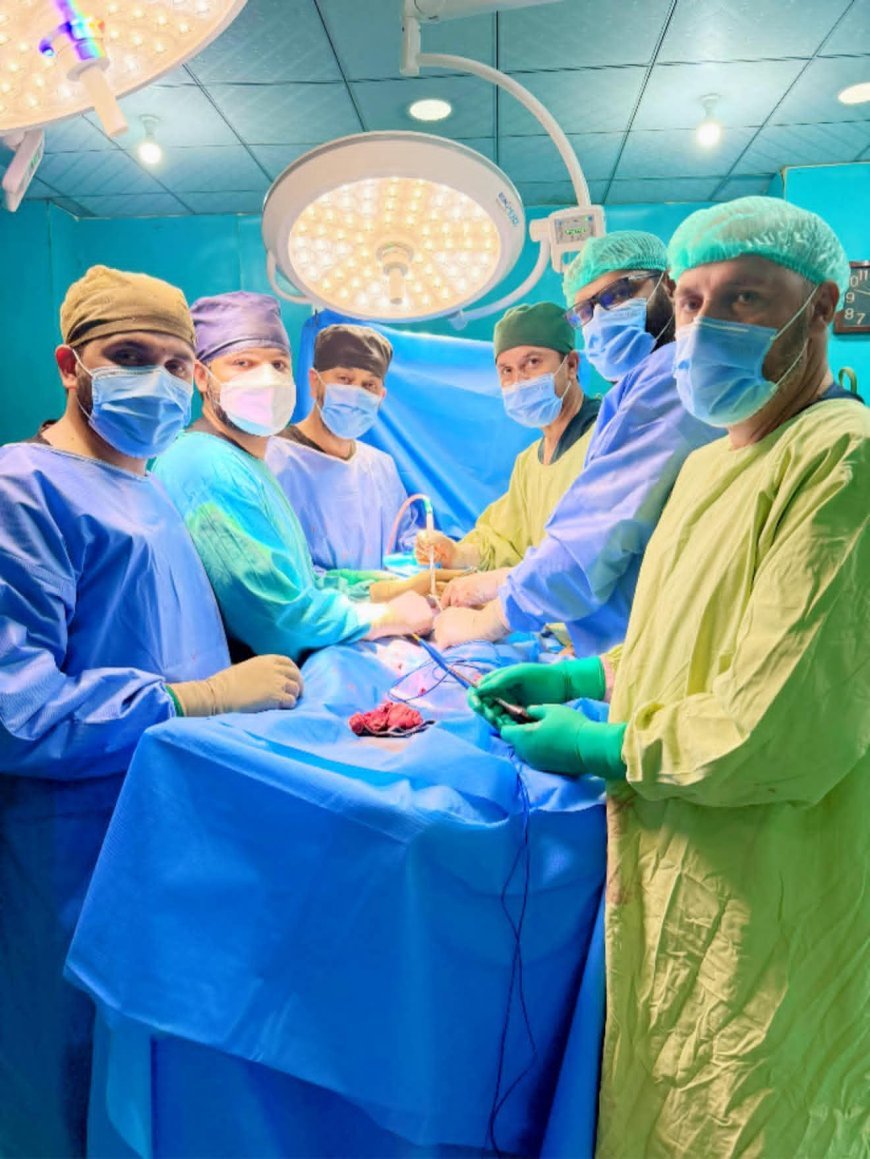 First acetabulum surgery performed at Gilgit hospital