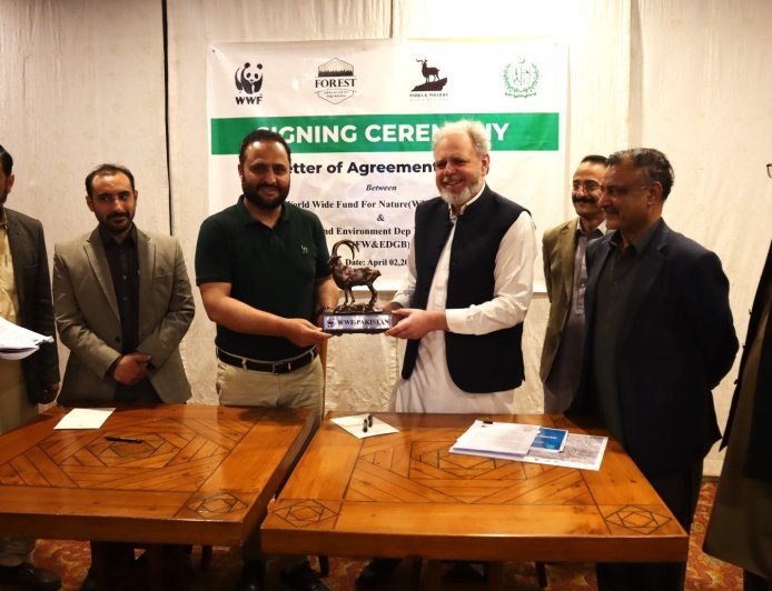 WWF, GB Govt Sign Agreement