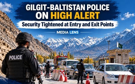 Gilgit Baltistan Police Put On High Alert