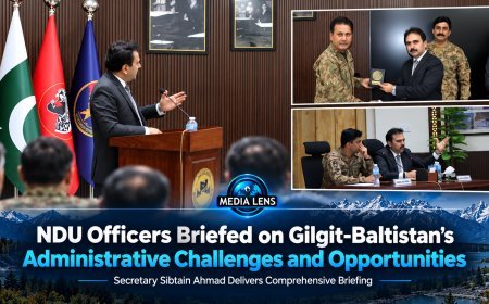 NDU Officers Briefed on GB’s Governance