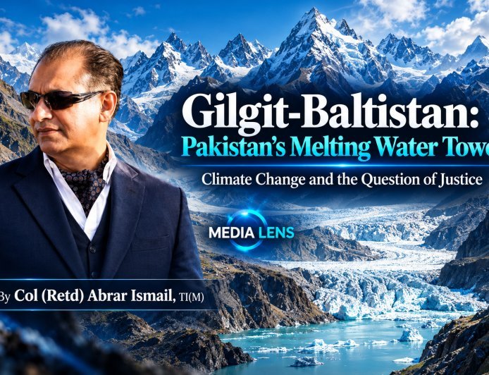 The Melting Water Tower of Pakistan