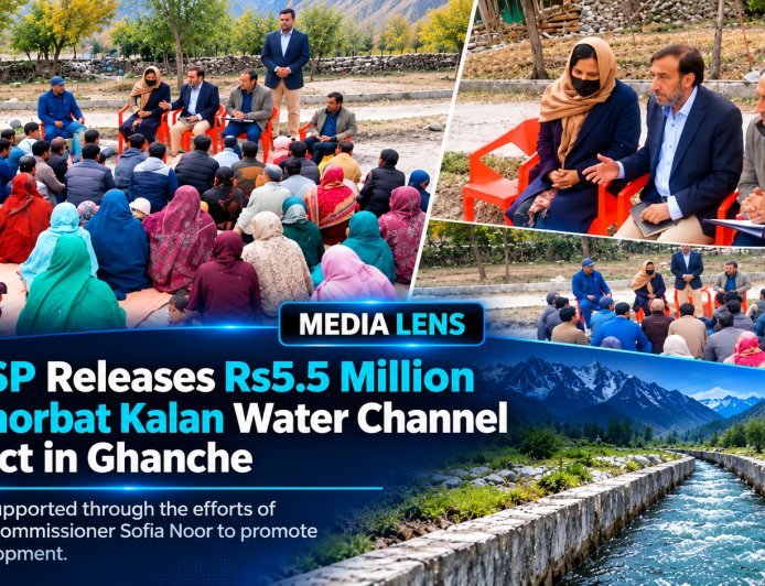 Ghanche: AKRSP Releases Rs5.5m for Water Channel