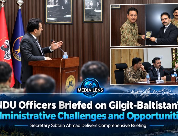 NDU Officers Briefed on GB’s Governance