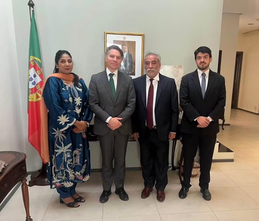 GB Assembly Speaker, Portuguese Ambassador Discuss Cooperation in Tourism, Education