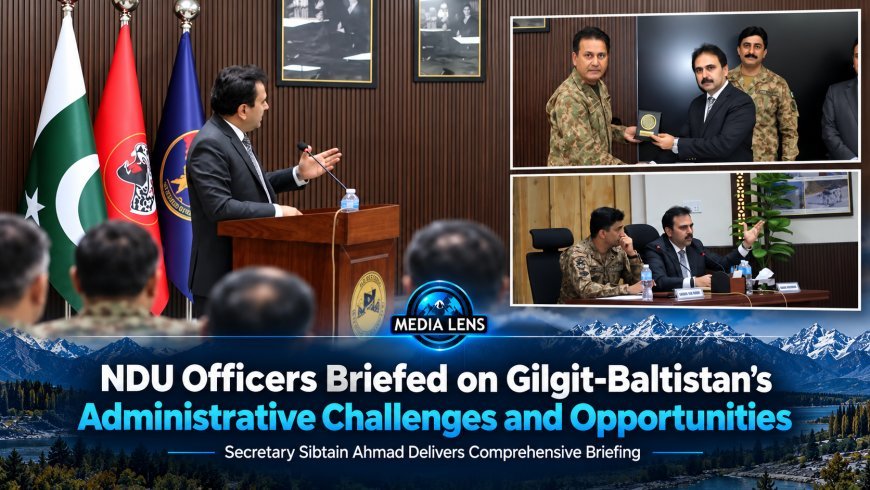 NDU Officers Briefed on GB’s Governance